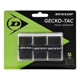 Overgrip Dunlop D TAC GECKO-TAC OVERGRIP BLACK 3PCS